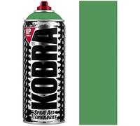 KOBRA HP High Pressure Spray Paint 400ml Can - Professional Grade 100% Acrylic Formula with Matte Finish for Graffiti, Street Art, Crafts & Multi-Surface Use (1030 Springs)