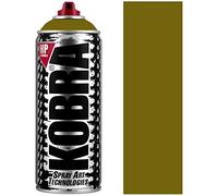 KOBRA HP High Pressure Spray Paint 400ml Can - Professional Grade 100% Acrylic Formula with Matte Finish for Graffiti, Street Art, Crafts & Multi-Surface Use (440 Pera)