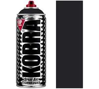 KOBRA HP High Pressure Spray Paint 400ml Can - Professional Grade 100% Acrylic Formula with Matte Finish for Graffiti, Street Art, Crafts & Multi-Surface Use (550 Burnt Ground)