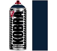 KOBRA HP Spray Paint - Matt Finish, Acrylic, 400ml Can - Colour: HP2070 Blacksea