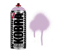 KOBRA HP High Pressure Spray Paint 400ml Can - Professional Grade 100% Acrylic Formula with Matte Finish for Graffiti, Street Art, Crafts & Multi-Surface Use (4000 Lilla)
