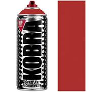 KOBRA HP High Pressure Spray Paint 400ml Can - Professional Grade 100% Acrylic Formula with Matte Finish for Graffiti, Street Art, Crafts & Multi-Surface Use (340 Trinidad)