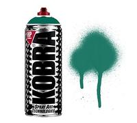 KOBRA HP High Pressure Spray Paint 400ml Can - Professional Grade 100% Acrylic Formula with Matte Finish for Graffiti, Street Art, Crafts & Multi-Surface Use (1120 Niagara)