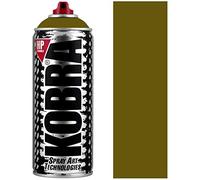 KOBRA HP High Pressure Spray Paint 400ml Can - Professional Grade 100% Acrylic Formula with Matte Finish for Graffiti, Street Art, Crafts & Multi-Surface Use (450 Pistacchio)