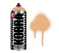 KOBRA HP High Pressure Spray Paint 400ml Can - Professional Grade 100% Acrylic Formula with Matte Finish for Graffiti, Street Art, Crafts & Multi-Surface Use (650 Bark)
