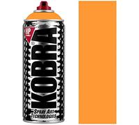 Kobra HP Spray Paint - Matt Finish, Acrylic, 400ml Can - Colour: HP200 Light Orange
