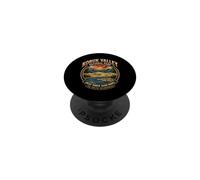 Kobuk Valley National Park Alaska Vintage Sand Dunes Badge PopSockets Adhesive PopGrip