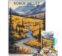 Kobuk Valley National Park Puzzles for Adults Teens 1000 Pieces,Family Game Stress Reliever Difficult Challenge Great Gifts And Toys 38x26cm