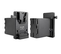 kocackoo Fully decoded V-Mount Battery to BP-U Series Battery Conversion Adapter Plate for Sony ILME-FX6/FX6VK，PXW-Z190/FS5/Z280/Z190 Camcorders, etc.