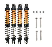 KOCAN 4pcs Adjustable 110mm Metal Shock Absorber Damper for 1/10 CC01 Remote Control Cler Off-road Car