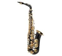 KOCAN bE Alto Saxphone, Eb Alto Saxophone Brass Lacquered Gold E Flat Sax 82Z Key Type Woodwind Instrument with Cleaning Brush Cloth Gloves Strap Padded Case