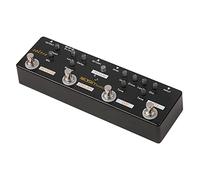 KOCAN Guitar Pedal, SOL918 5-in-1 Multi Effect Pedal Combined Effect Guitar Pedal True Bypass Multi-in-one Combined Effect Device Reverb Delay FX Loop Overdrive Distortion for Guitar Bass E