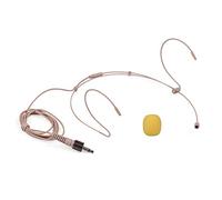KOCAN Lightweight Headworn Headset Microphone Condenser Mic 3.5mm Plug Compatible with Sennheiser Wireless Bodypack Transmitter