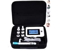 KOCAN Shock Wave Therapy Device with 12 Modes, Pain Relief Massager for Whole Body, Touch Screen Control, 7 Working Heads, Portable Professional Massager