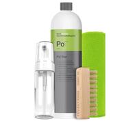 Koch Chemie POL Star Interior Cleaning Set 1 Litre Foam Producer + ValetPRO Leather Brush + Inner Microfibre Cloth