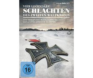 Koch Media GmbH Four legendary battles of World War II. 4 DVDs.