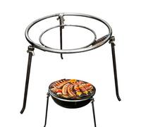 Koch Tripod Tripod, Triangular Stove Stand, Heat Resistant Foldable Tripod for Camping, Hiking, Fishing, Travel