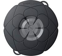 Kochblume Parent, 100% food silicone, charcoal, Topfgröße 14-24cm (L)