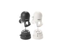 Kochblume Spice Mill with Collection Cap 2 Pieces Black / White