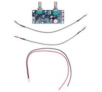 Kochenty Low Pass Filter Bass Subwoofer Preamp Amplifier Board Single Power DC 9-32V Preamplifier with Bass Volume Adjustment