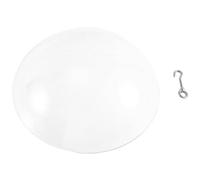 Kochenty Protective Dome Cover for Hanging Bird Feeders Bird Feeders Rain Cover Guard Squirrel Proof Baffle Transparent