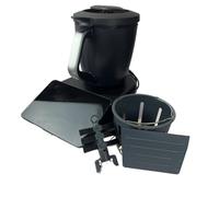 KochSync 2-in-1 Steamer Insert for Thermomix TM7/TM6/TM5 - Premium Cooking Basket with Divider & Cleaning Function, Food Grade PP