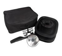 KochSync Storage Bag for Food Processor Accessories - Compatible with TM7 TM6 TM5 Models, Double Compartment Organiser, Waterproof & Dustproof (Without Accessories)