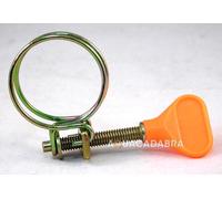 Kockney Koi 10 Clamps - Double Wire - Orange 1.25"