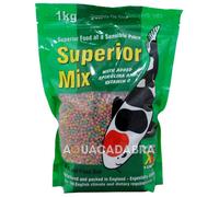 Kockney Koi Superior Mix Pond Fish Food 4mm 1kg Bag