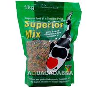 Kockney Koi Superior Mix Fish Food 2mm Pellets Pond 1Kg Koi Yamitsu