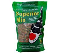 Kockney Koi Superior Mix Fish Food 2mm Pellets Pond 2Kg Koi Yamitsu