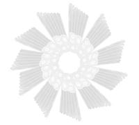 KOCKSHION 100pcs Flower Packaging Bags for Bouquets, Opp Material Florist Wrapping Bags, Easy to Use and Not Easy to Tear, for Flower Packing and Party Decorations