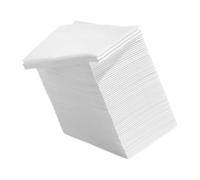 KOCKSHION 100pcs Thickened White Paper Luncheon Napkins Disposable Guest Towels for Wedding Bridal Shower Birthday Parties Bathroom Use Elegant Floral Design