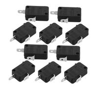KOCKSHION 10pcs Micro Limit Switch for Microwave Oven Door Repair High Power Replacement Switch for Microwave Accessories Suitable for Rv Stove Circuit Board