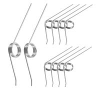 KOCKSHION 10pcs Tiny Torsion Spring Replacement Stainless Steel Small Torsion Springs for Garbage Can Bin Lid DIY Woodworking Tools