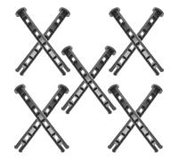 KOCKSHION 10pcs Trash Can Lid Hinge Pins and Wheel Axle Connecting Pins for 100l-120l Wheelie Bin, Garbage Bin Lid Lock Replacement Accessories for Outdoor Waste Management