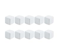 KOCKSHION 10pcs Turtle Tank Mineral Calcium Blocks White Mineral Block Safe and Healthy Multiple Uses for Fish Tanks and Adding into Food