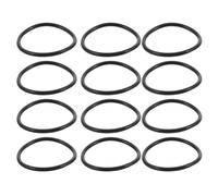 KOCKSHION 12pcs Rubber Shock Mount Elastic Bands for Condenser Microphones Vibration Dampening Mic Suspension Rings with Elasticity for Recording in Various Studio Scenarios