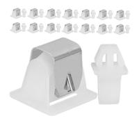 KOCKSHION 15pcs Dryer Door Latch Lock Parts Kit, Lightweight Plastic and Stainless Steel Replacement Set for Home Appliances, Easy Installation for Household Commercial Dishwasher Descaler