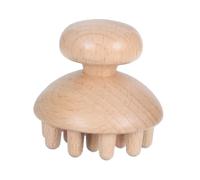 KOCKSHION 1Pc Handheld Massage Comb Natural Scalp Massager Tool for Relaxation Safe and Durable Design Smooth Surface for Relieving Muscle Tension and Hair Care