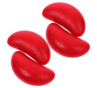KOCKSHION 2 Pairs Mini Feng Shui Divination Tools Spiritual Answer Cups Chinese Fortune Telling Fish Game Ornaments Taoist Buddhist Sacred Gua Cups for Temple Blessing Rituals