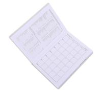 KOCKSHION 2027 Mini Daily Planner A7 Size Portable Notebook with Pu Cover and Paper Material, Compact Portability and Ink Bleed Prevention, for Monthly and Weekly Scheduling at Home