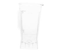 KOCKSHION 2l Large Capacity Plastic Blender Jug Replacement Part with Easy Pouring Square Design for Home and Commercial Use, Sturdy PC Material Blender Pitcher for Smoothies and Juices