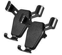 KOCKSHION 2pcs Car Phone Holder Cell Phone Stand for Car Air Vent Mount Magnetic Holder for Dashboard Hands Bracket for Driving for