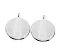KOCKSHION 2Pcs Dryer Selector Knob Set Versatile Replacement Knobs for Washing Machine Timer Control Compatible with Various Washer Types Enhances Laundry Area Aesthetics