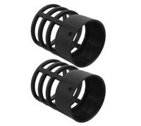 KOCKSHION 2pcs Heat Gun Shield for Burn Protection Nozzle Cover Heat Resistant Plastic Accessory Reusable Hot Shield for Automotive Interior Repair and DIY Crafting