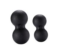 KOCKSHION 2pcs Mini Peanut Massage Ball Set Yoga Muscle Roller for Back Neck Shoulder and Leg Recovery Physical Therapy Massage Balls for Tension Relief and Relaxation