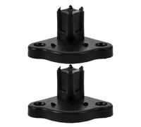 KOCKSHION 2pcs Rv Awning Support Brackets Lightweight Pp Tent Bracket Mounting Hardware Waterproof Compact Design for Outdoor Camping and On-the-go Use