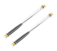 KOCKSHION 2pcs Stainless Steel Fishhook Decoupling Tool with Magnetic Design, Easy to Enter Fish Mouth and Practical for Outdoor Fishing, Sturdy Black Fishing Hooks Extractor