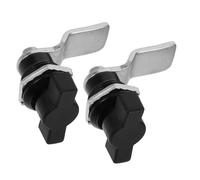 KOCKSHION 2pcs T Handle Cam Lock for Toolbox and Electrical Panel, Keyless Twist Cabinet Lock with Abs and Zinc Alloy, Quick Installation and Secure Protection for Rv Compartment and Machine